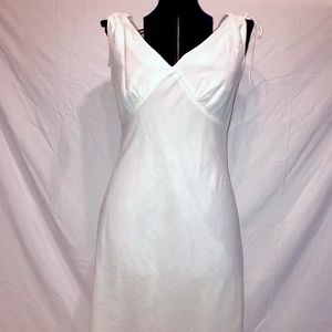 White Gap knee length dress